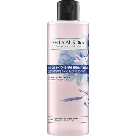 Bella Aurora Tónico Exfoliante Iluminador Tónico exfoliante iluminador 39% ingredientes naturales 200 ml