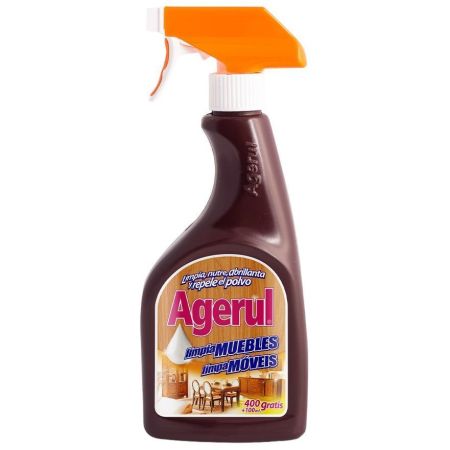 Agerul Limpiamuebles Formato Especial Limpiamuebles nutre abrillanta y repele el polvo 500 ml