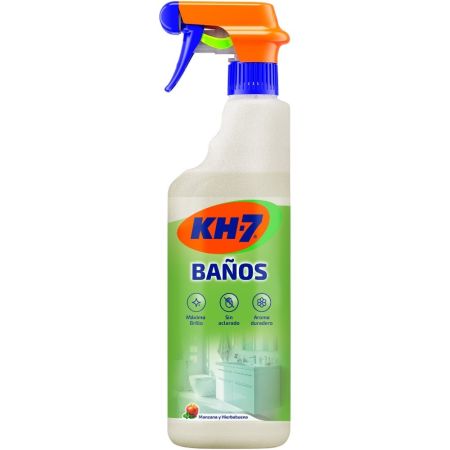 Kh-7 Limpiador Baños Limpiadorde baño desinfectante sin lejía previene la cal y elimina bacterias con aroma duradero 500 ml