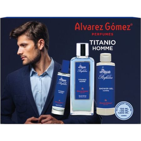 Alvarez Gomez Titanio Homme Estuche Eau de parfum para hombre 150 ml