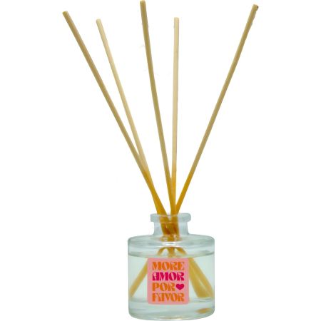 Mikado Love More Amor Por Favor Ambientador Mikado Ambientador mikado para hogar ofrece un aroma fresco y acogedor a bergamota fresca y cítrica 50 ml