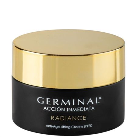 Germinal Acción Inmediata Radiance Anti-Age Lifting Cream Spf 30 Crema de día antiedad con doble efecto flash aporta luminosidad y efecto lifting a diario 50 ml