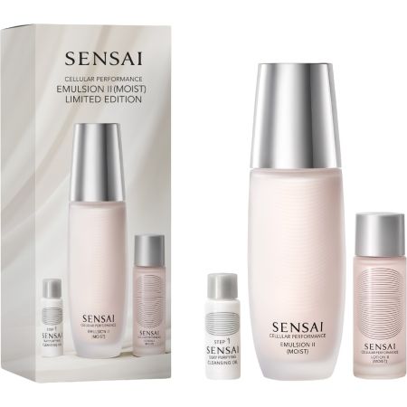Sensai Cellular Performance Emulsion Ii (Moist) Piel Seca Estuche Emulsión ligera aporta elasticidad y confort para un piel hidratada 100 ml