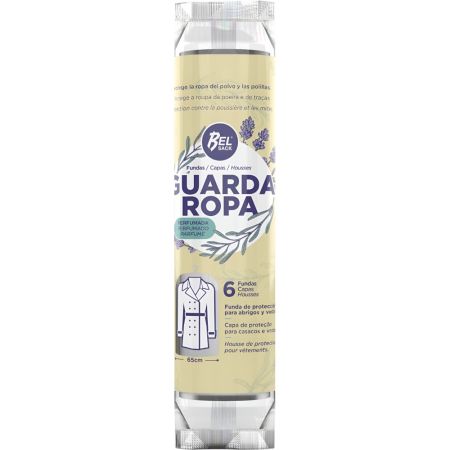 Belsack Fundas Guardaropa Fundas perfumadas para guardar ropa 6 uds