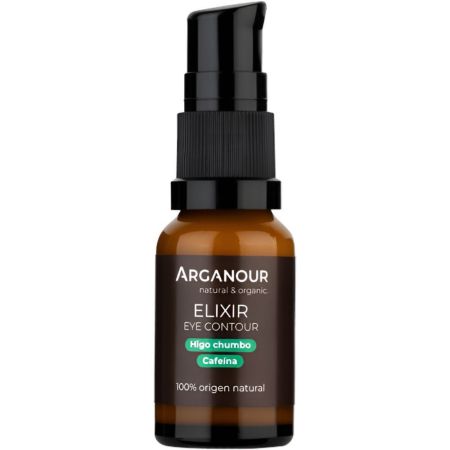 Arganour Elixir Eye Contour Contorno de ojos hidrata rellena y reduce bolsas y ojeras efecto lifitng 100% natural 15 ml