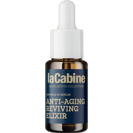 Lacabine Anti-Aging Reviving Elixir Ampoule In Serum Sérum concentrado suaviza unifica e ilumina actuando sobre los 3 principales signos de la edad 10 ml