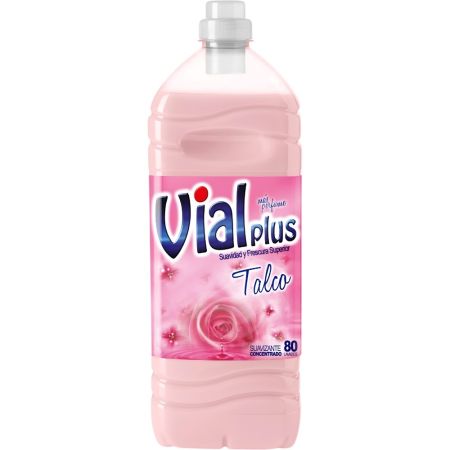 Vialplus Talco Suavizante Concentrado Suavizante concentrado para una suavidad y fescura 80 lavados 2000 ml