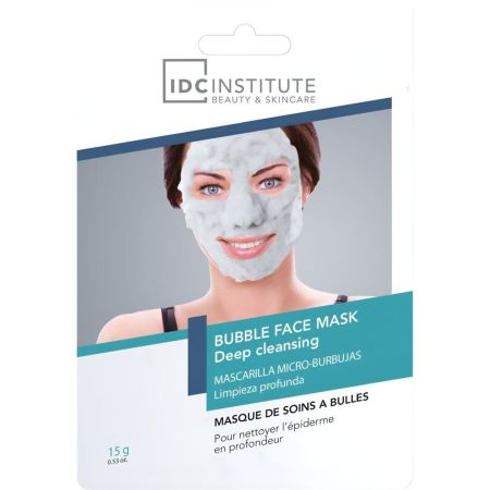 Idc Institute Mascarilla Micro-Burbujas Mascarilla facial limpia profundamente y reduce poros acabado luminoso