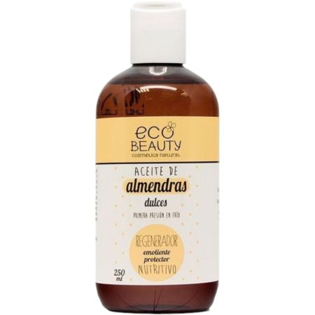 Ecobeauty Aceite De Almendras Dulces Aceite de almendras regenerador emoliente protector y nutritivo 50 ml