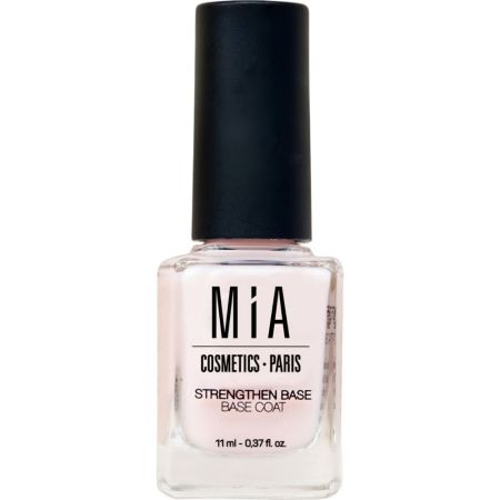 Mia Cosmetics Paris Paris Strengthen Base Coat Esmalte de uñas de larga duración ofrece cobertura profesional en casa