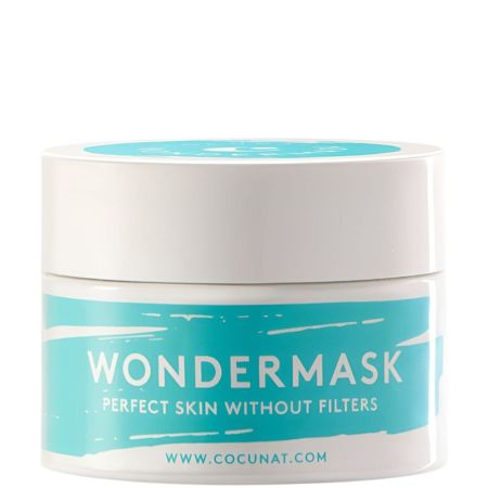Cocunat Wondermask Mascarilla limpiadora actúa contra poros abiertos detoxificando y equilibrando para piel perfecta 50 gr