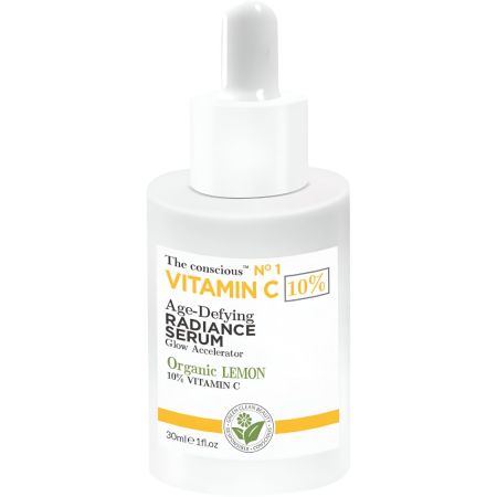 Biovène The Conscious Nº1 Vitamina C Radiance Serum Organic Lemon Sérum antienvejecimiento iluminador para rostro radiante con limón 30 ml