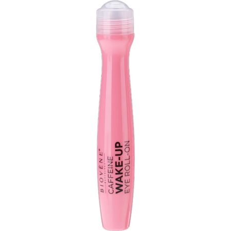 Biovène Wake-Up Caffeine Eye Roll-On Contorno de ojos vigorizante y refrescante diseñado para pieles cansadas hinchadas o apagadas con cafeína y vitamina e 15 ml