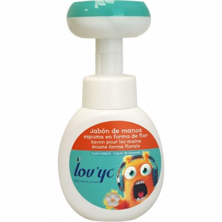 Lov'Yc Jabón De Manos Jabón de manos infantil en espuma con forma de flor ofrece suave aroma a flor de cerezo 300 ml