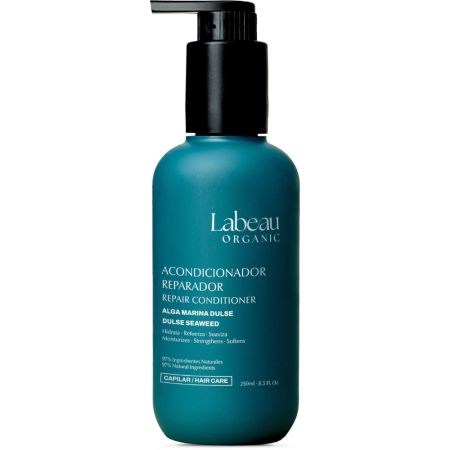 Labeau Organic Alga Marina Dulse Acondicionador Reparador Acondicionador reparador mejora la densidad reduce roturas y previene puntas abiertas 250 ml