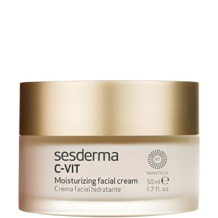 Sesderma C-Vit Crema Facial Hidratante Crema facial hidratante previene y trata el fotoenvejecimiento cutáneo 50 ml