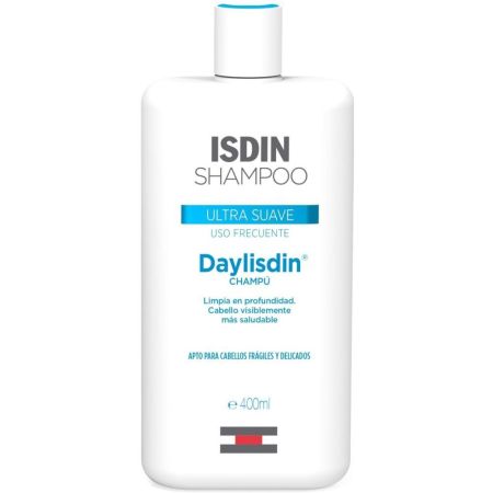 Isdin Daylisdin Shampoo Champú Champú muy suave cabello visiblemente más saludable 400 ml