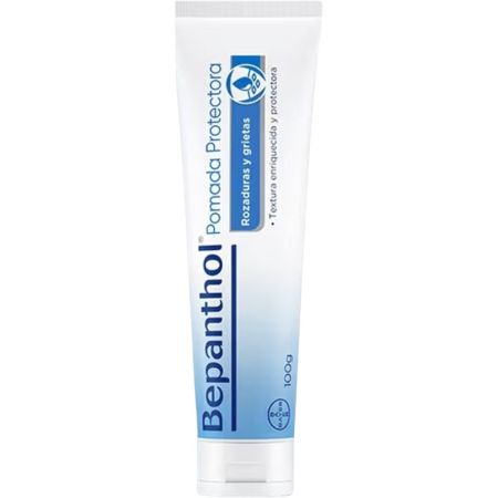 Bepanthol Rozaduras Y Grietas Pomada Protectora Pomada protectora protege hidrata y cuida la piel seca irritada y agrietada con pantenol 100 gr