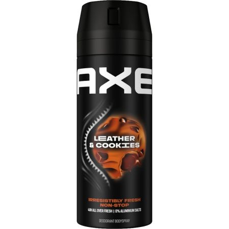 Axe Leather & Cookies Desodorante Spray Desodorante antitranspirante ofrece 48 horas de protección con aroma irresistible 150 ml