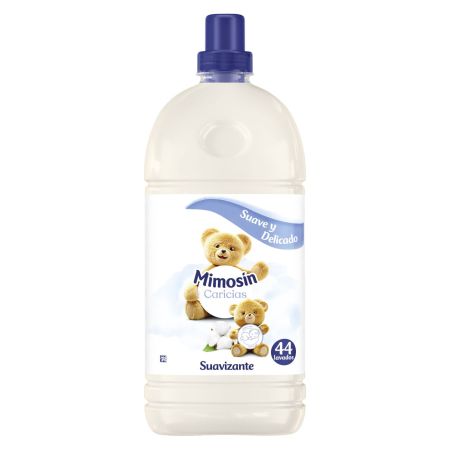Mimosin Caricias Suavizante Suavizante concentrado ofrece fragancia ligera manteniendo el color y el brillo de la ropa