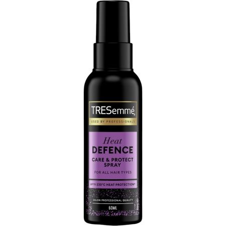 Tresemme Heat Defence Care & Protect Spray Protector térmico del cabello repara y fortalece reduciendo la rotura y el encrespamiento hasta un 80% 60 ml