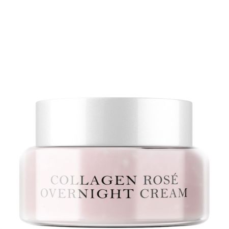 Seoul Glam Collagen Rose Cream Crema facial de noche hidrata en profundidad revitalizando para una piel más suave con rosa y colágeno 50 ml
