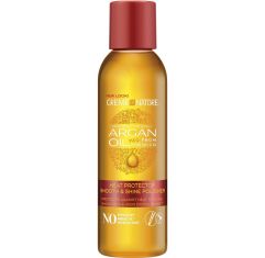 Imagen de Creme Of Nature Argan Oil Heat Protector Smooth & Shine Polisher Protector térmico suaviza la cutícula protegiendo y realzando el brillo con aceite de argán 118 ml