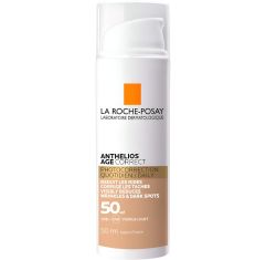La Roche Posay Anthelios Age Correct Photocorrection Daily Cc Cream Spf 50 Protector solar con color reductora de arrugas y manchas 50 ml