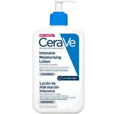 Imagen de Cerave Loción De Hidratación Intensiva Loción hidratante intensiva hipoalergénica para rostro y cuerpo restaura la barrera protectora de la piel 473 ml