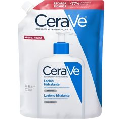 Imagen de Cerave Loción Hidrantate Recarga Loción hidratante facial y corporal de textura ligera hipoalergénica restaura la barrera protectora de la piel 473 ml