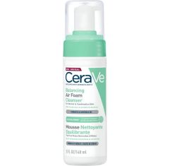 Imagen de Cerave Mousse Nettoyante Equilibrante Limpiador equilibrante potente elimina exceso de sebo y suciedad para 24 horas de hidratación 148 ml
