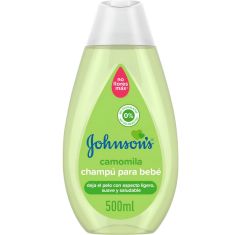 Imagen de Johnson'S Camomila Champú Para Bebé Champú sin sulfatos ni colorantes cabello limpio y aspecto saludable apto para toda la familia