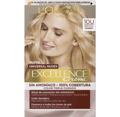 Imagen de L'Oreal Tinte Excellence Creme Universal Nudes Tinte permanente para cabello sin amoníaco y color duradero