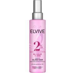 Imagen de Elvive Glycolic Gloss Sérum Glass Hair Sérum hidratante ofrece suavidad y brillo efecto espejo con ácido glicólico para cabello apagado y sin brillo 150 ml