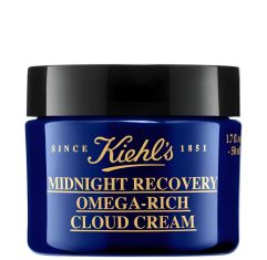 Imagen de Kiehl'S Midnight Recovery Omega-Rich Cloud Cream Crema de noche ayuda a rellenar visiblemente y reponer la barrera lipídica protectora 50 ml