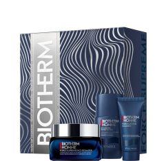 Imagen de Biotherm Homme Force Supreme Face Reshaper Estuche Crema antiedad de textura ligera reafirma y combate arrugas redefiniendo el contorno facial para aspecto más terso 50 ml