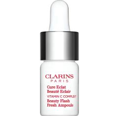 Imagen de Clarins Cure Eclat Beauté Eclair Vitamina C Tratamiento de 7 días potencia intensamente la luminosidad de la piel reduciendo manchas 8 ml