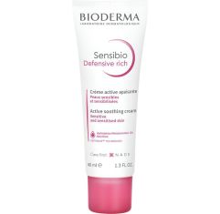 Imagen de Bioderma Sensibio Defensive Rich Crème Active Apaisante Crema enriquecida de acción calmante refuerza el sistema de autodefensa 40 ml