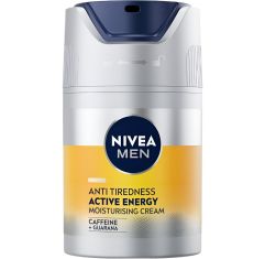 Nivea Men Active Energy Anti Tiredness Moisturising Cream Crema hidratante y refrescante combate signos de cansacio con cafeína 50 ml