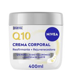 Imagen de Nivea Q10 Crema Corporal Reafirmante+Rejuvenecedora Crema corporal reafirmante y rejuvenecedora piel más firme y suave con un glow natural y un aspecto rejuvenecido 400 ml