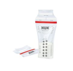 Imagen de Nuk Bolsa De Leche Breast Milk Storage Bag Bolsa de conservación de doble cierre para almacenar leche materna 25 uds