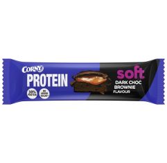 Imagen de Corny Barrita 30% Protein No Added Sugar Soft Brownie Barrita de brownie para tomar cuando y dónde quieras perfecto como fuente de energía durante el día 45 gr