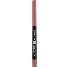 Imagen de Essence 8h Matte Comfort Lipliner Perfilador de labios vegano automático y resistente al agua acabado mate de larga duración