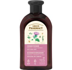Imagen de Green Pharmacy Bardana Y Proteínas De Trigo Acondicionador Acondicionador vegano hidrata fortalece y nutre ideal para cabello débil y quebradizo 300 ml