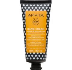 Apivita Hand Cream Intensive Moisturizing Crema de manos hidratante intensiva de fácil absorción ayuda a prevenir irritaciones para sensación suave 50 ml
