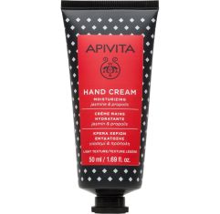 Apivita Hand Cream Moisturizing Crema de manos hidratante de fácil absorción nutre fortaleciendo la piel y las uñas con aroma a jazmín 50 ml