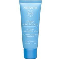 Imagen de Apivita Aqua Beelicious Oil-Free Hydrating Gel-Creme Crema gel facial de textura ligera ofrece hidratación y frescura inmediata para una piel mate 40 ml