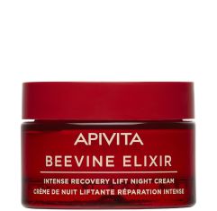 Imagen de Apivita Beevine Elixir Intense Recovery Lift Night Cream Crema facial de noche antiedad hidratante y sedosa redefine el óvalo facial ofreciendo un aspecto más firme 50 ml