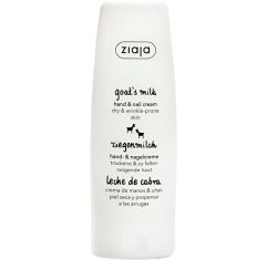 Ziaja Leche De Cabra Crema De Manos & Uñas Crema de manos y uñas vegana para pieles secas y propensas a las arrugas 80 ml