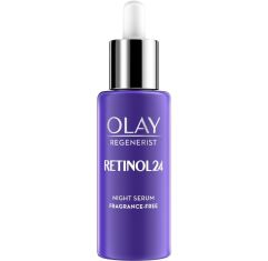 Imagen de Olay Regenerist Retinol24 Night Serum Sérum de noche antiedad sin perfume mejora arrugas luminosidad firmeza y manchas 40 ml